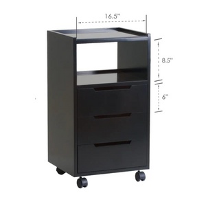 Earthlite Alpha3 Trolley Black Dimensions