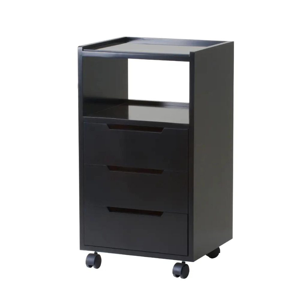 Earthlite Alpha3 Trolley Black Front-angle