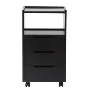 Earthlite Alpha3 Trolley Black Front profile