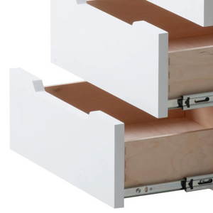 Earthlite Alpha3 Trolley White Drawers detail