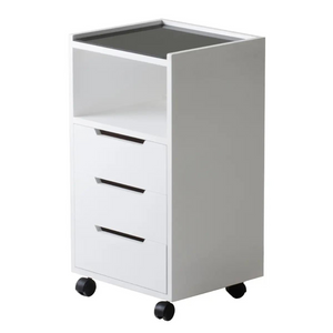 Earthlite Alpha3 Trolley White Front-angle