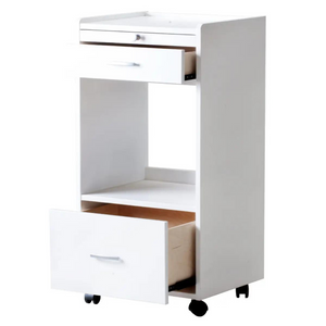 Earthlite Element Trolley Drawers White