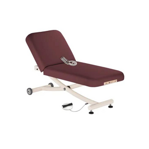 Earthlite Ellora Vista Electric Tilt Massage Table Burgundy