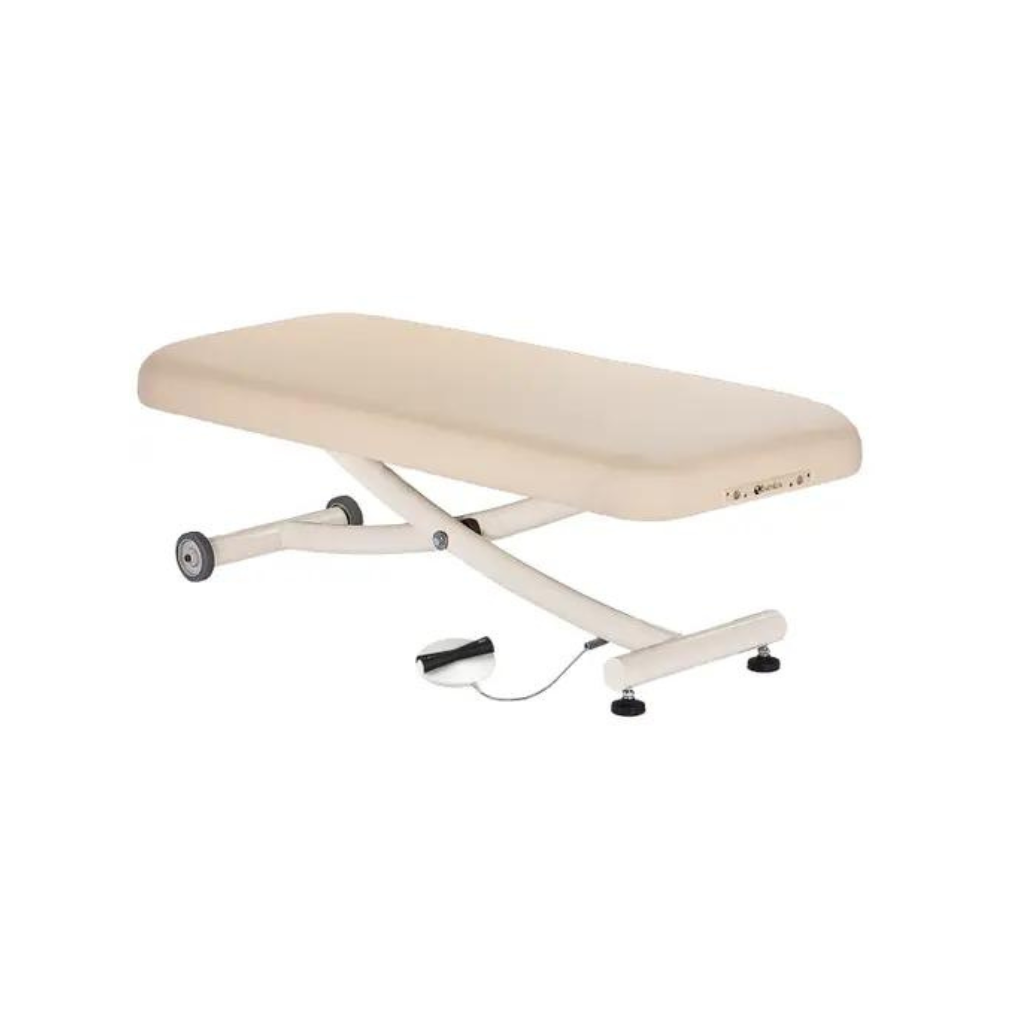 Earthlite Ellora Vista Flat Electric Lift Massage Table Maries Beige