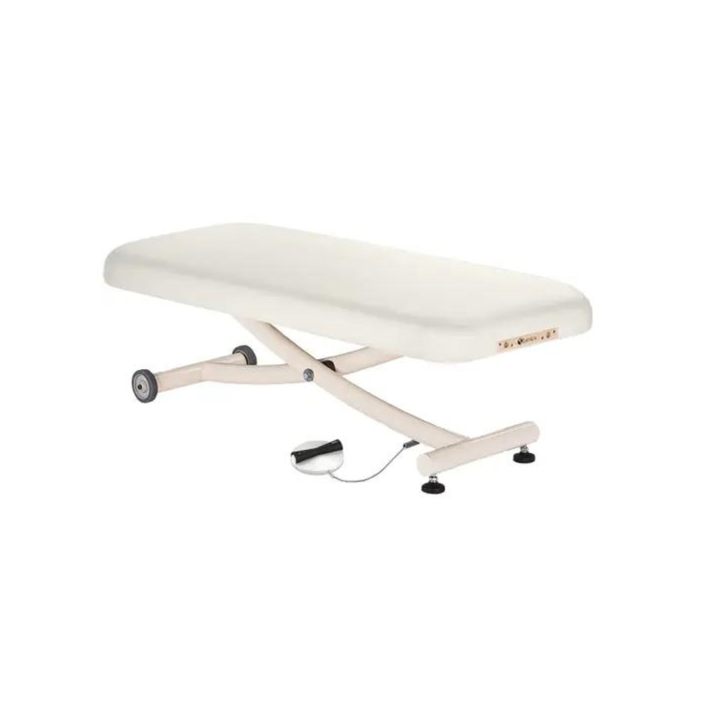 Earthlite Ellora Vista Flat Electric Lift Massage Table White