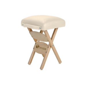 Earthlite Folding Massage Stool Vanilla Creme