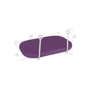 Earthlite Front Arm Shelf Amethyst Dimensions