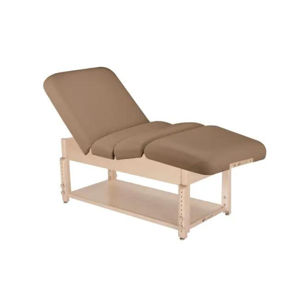 Earthlite Pneumatic Salon Latte Shelf Massage Table