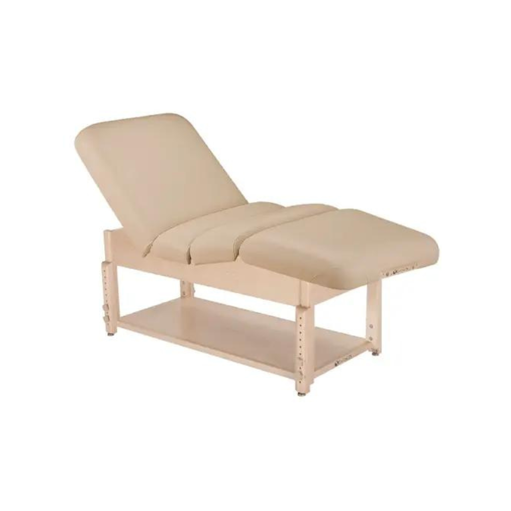 Earthlite Pneumatic Salon Marie's Beige Shelf Massage Table