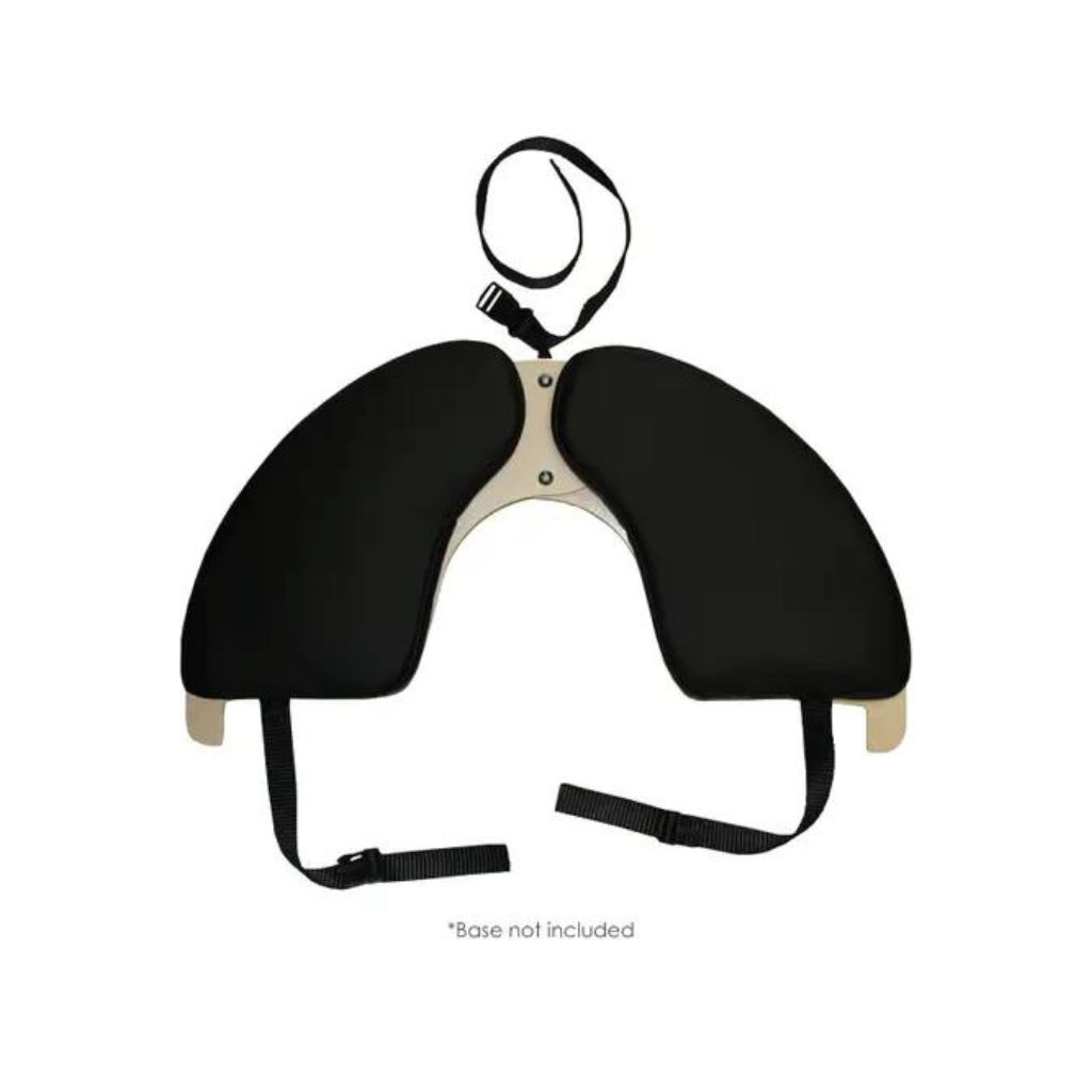 Earthlite Universal Hanging Armrest On Base Black