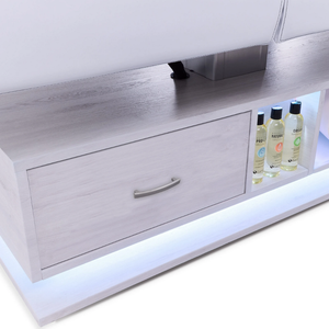 The Earthlite Everest Eclipse 2.0 Tilt Top Lift Table illustrating the Standard Drawer.
