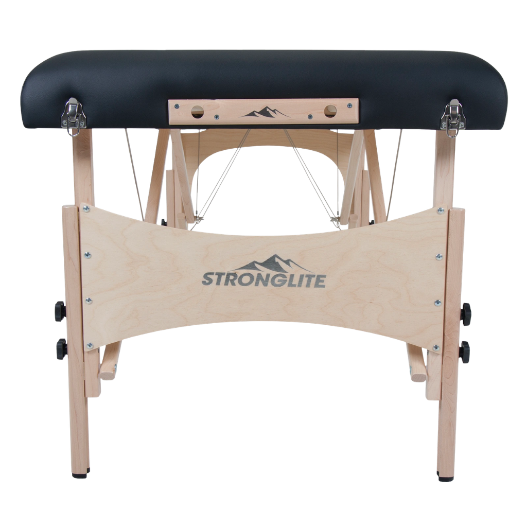 Earthlite Stronglite Classic Deluxe Portable Massage Table with half Reiki and half Standard endplate.