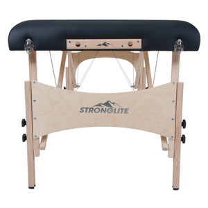Earthlite Stronglite Classic Deluxe Portable Massage Table with half Reiki and half Standard endplate.