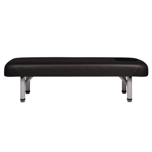 Earthlite Yosemite Compact Shiatsu Table profile view showing low-profile design and stable frame for med spa and medical wellness practices.