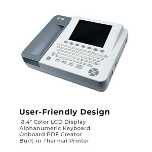 Edan SE-1200EB EKG Machine Leaft view