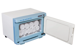 Elite Mini Hot Towel Cabi - Towel Warmer Loaded Towels (HC-MINI)