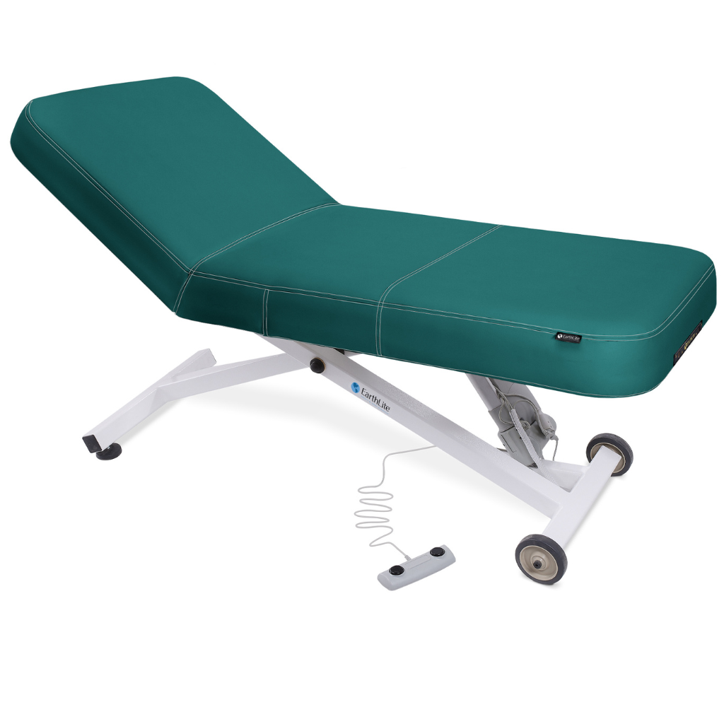 Earthlite ELLORA LX Multi-Treatment Table + Replaceable Mattress with Tilt top