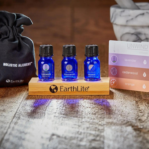 Essential Oil Kits 3 pack Unwind in setting