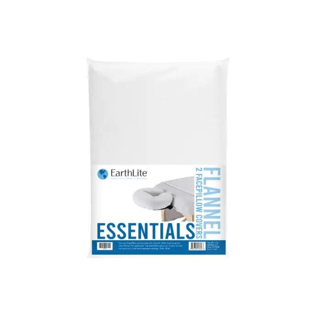 Essentials Flannel FacePillow Cover White