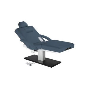Everest Spa Pedestal Electric Salon Table Mystic Blue