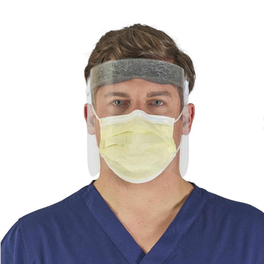 Face Shield Full Length Visor Only, Clear