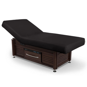 Flexa-Cover Square Corner on salon table black