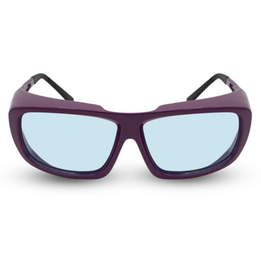 Innovative Optics Gi1 Laser Glasses: 701 Purple Frame