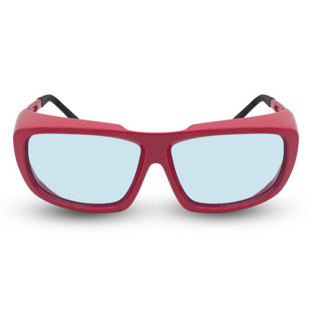 Innovative Optics Gi1 Laser Glasses: 701 Red Frame