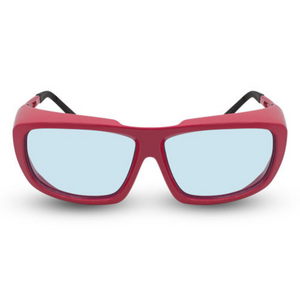 Innovative Optics Gi1 Laser Glasses: 701 Red Frame