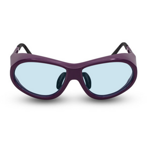 Innovative Optics Gi1 Laser Glasses: 757 Purple Frame