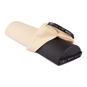 Half Jumbo Black durabolster with Beige cover