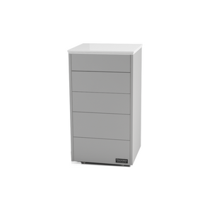 Oakworks Halo Slimline Trolley with 5 Drawers