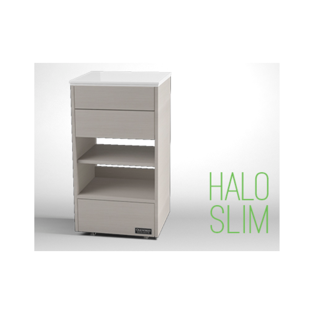 Oakworks Halo Slimline Trolley Up