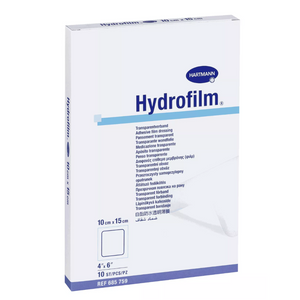 Hartmann Hydrofilm Transparant Dressing 2.4" x 2¾" box of 10