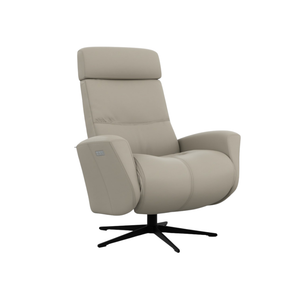 Hedda  IV Therapy Chair with Shadow Grey upholstery features a dual-motor ergonomic system with independent backrest and footrest controls, the Hedda delivers continuous support and personalized positioning