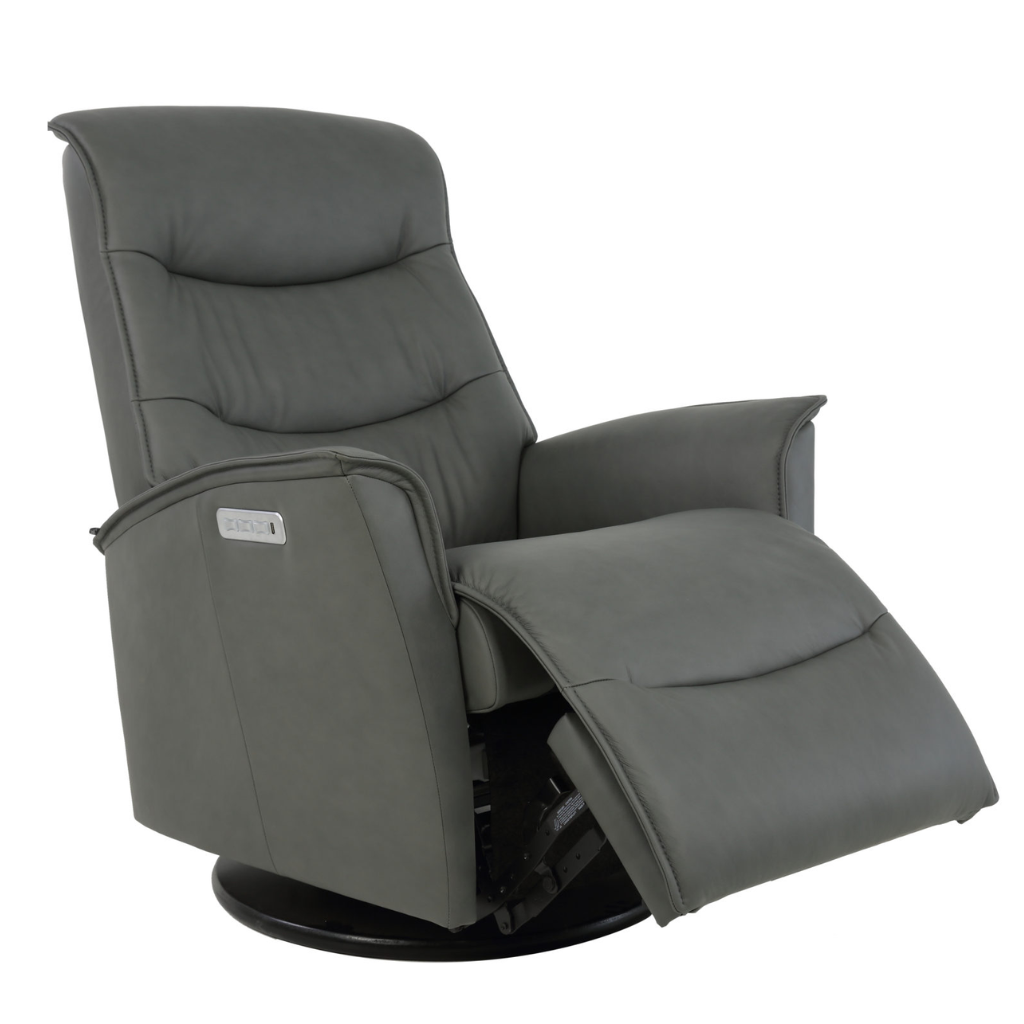Henrik IV Therapy Chair shown with a partial recline