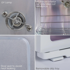 Hot Towel Cabinet Large Features