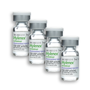 Hylenex Kit: Hylenex Hyaluronidase, Human Recombinant, 150 Unit / mL Injection Single Dose Vial Box of 4 x 1 mL
