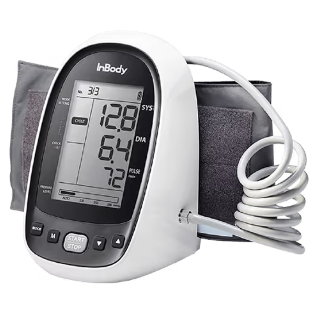 InBody blood pressure monitor BPBIO250 on a white background