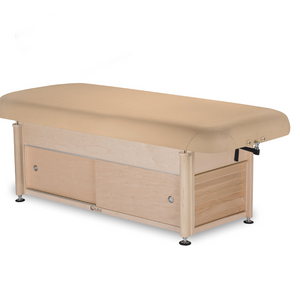 LEC Napa Treatment Table Shelf Base flat cabinet