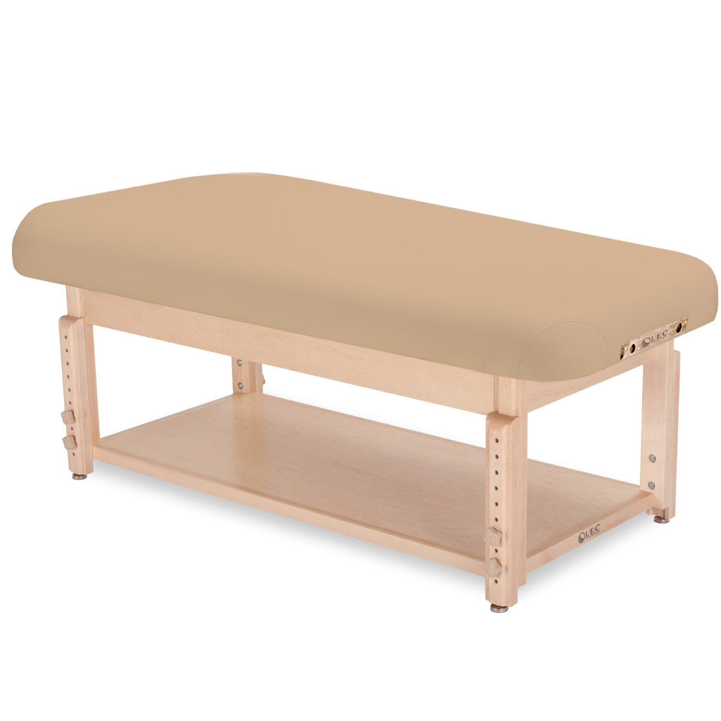 LEC Sonoma Spa Flat Treatment Table Shelf Base