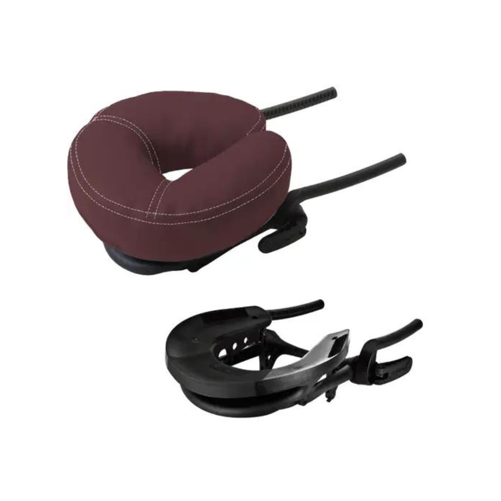 LEC Strata Burgundy FacePillow with Flex-Rest