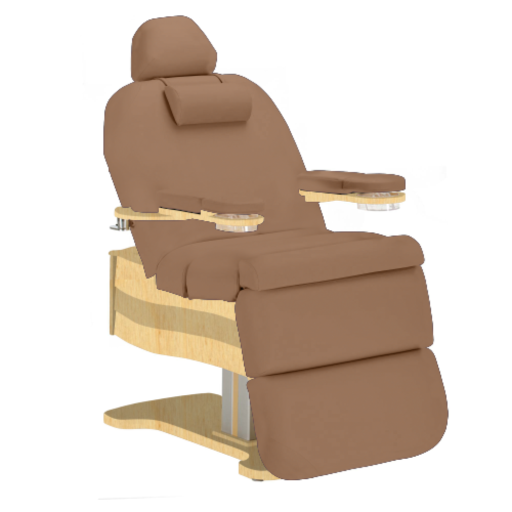 LEC Cloud 9 Cuvee Spa Treatment Table Latte Maple finish