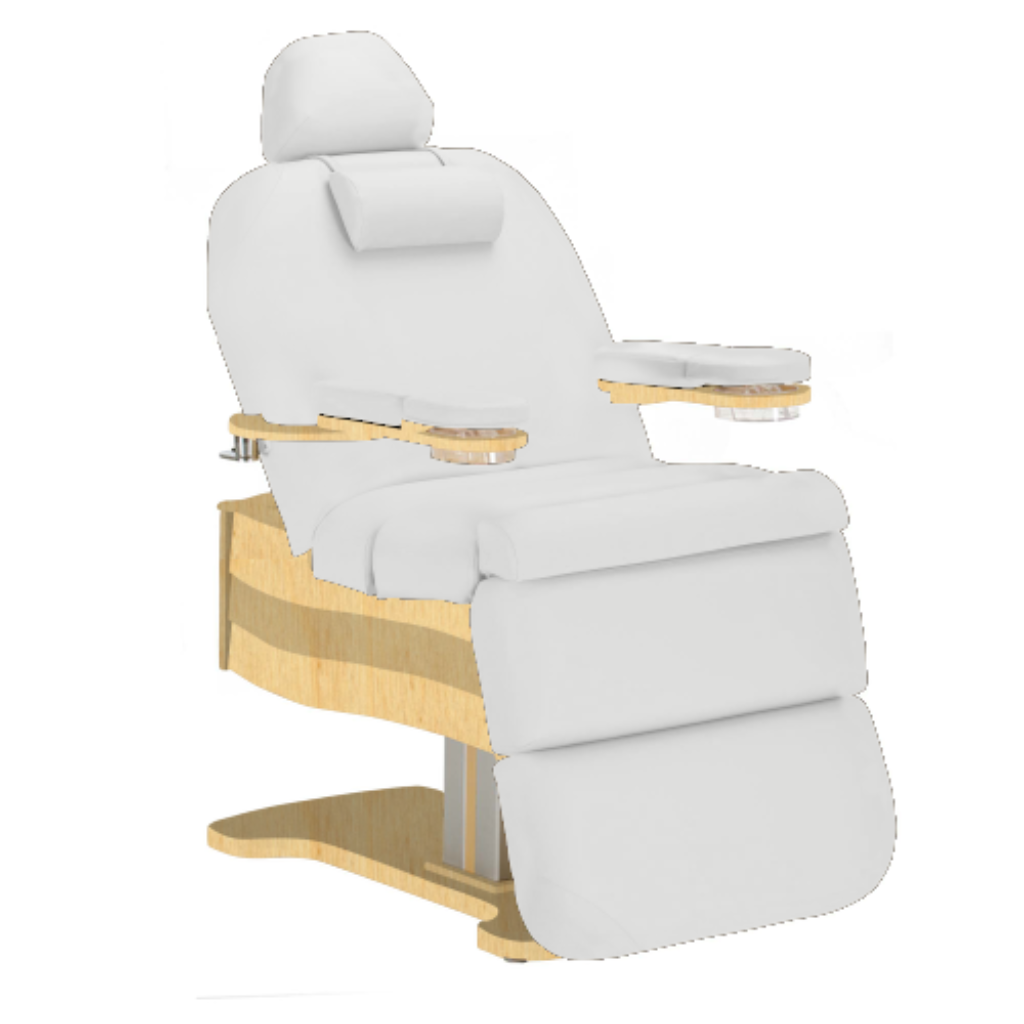 LEC Cloud 9 Cuvee Spa Treatment Table PM Snow Maple finish