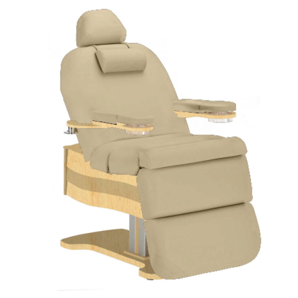 LEC Cloud 9 Cuvee Spa Treatment Table UL Sand Maple finish