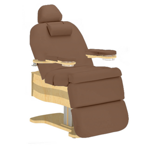 LEC Cloud 9 Cuvee Spa Treatment Table UL Taupe Maple finish