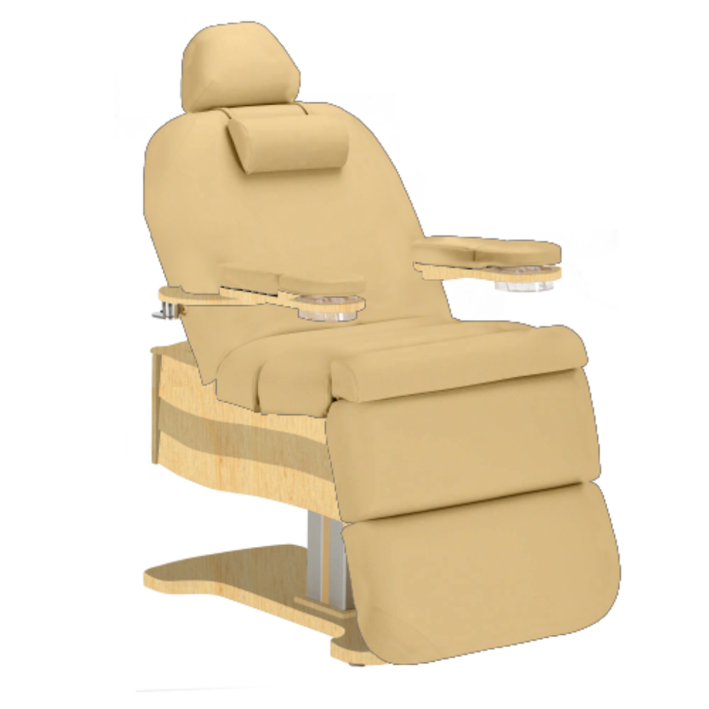 LEC Cloud 9 Cuvee Spa Treatment Table UL Wheat Maple finish