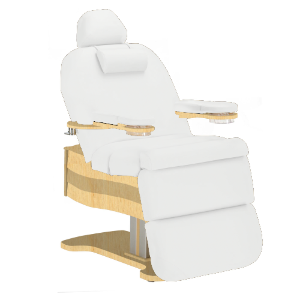 LEC Cloud 9 Cuvee Spa Treatment Table UL White Maple finish