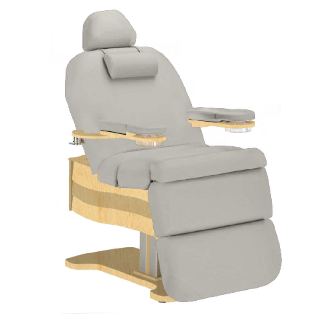 LEC Cloud 9 Cuvee Spa Treatment Table Sterling Maple finish