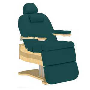 LEC Cloud 9 Cuvee Spa Treatment Table Teal Maple finish